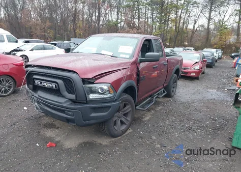 2022 Ram 1500 Classic Warlock 4X4 6'4 Box from USA, damaged, VIN 1C6RR7GG8NS149817